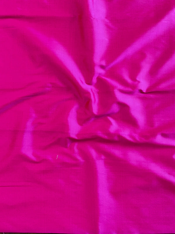 Banarasee Semi-Silk Salwar Kameez Fabric With Dupatta Set-Pink