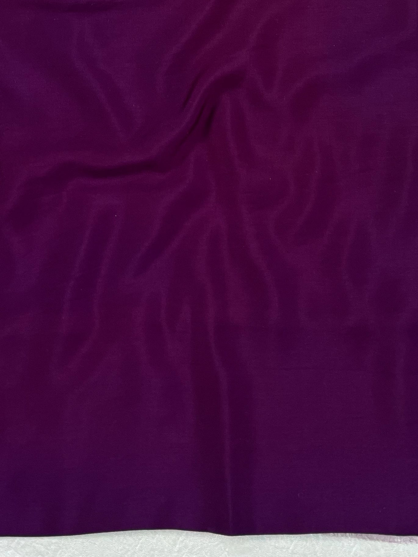 Banarasee Cotton Silk Salwar Kameez Fabric With Dupatta Set & Resham Work-Violet