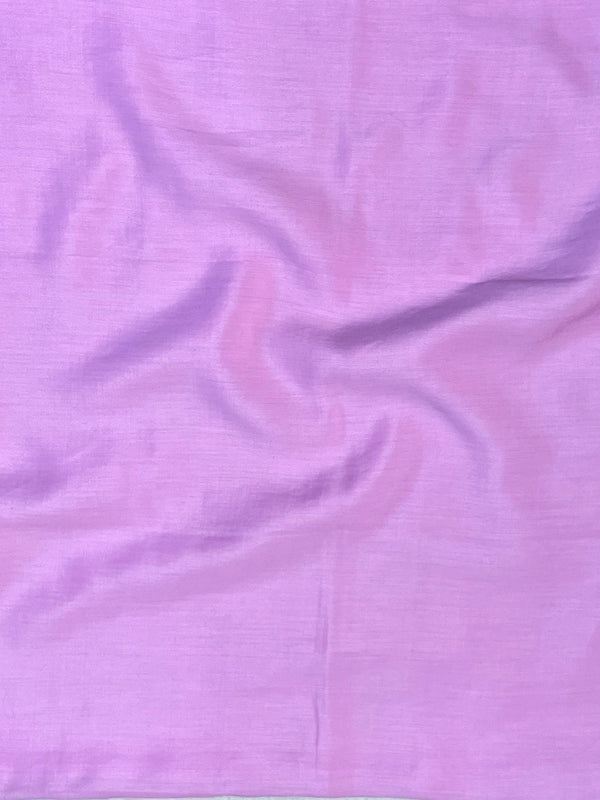 Banarasee Embroidered Chanderi Salwar Kameez With Kota Check Dupatta Set-Lavender