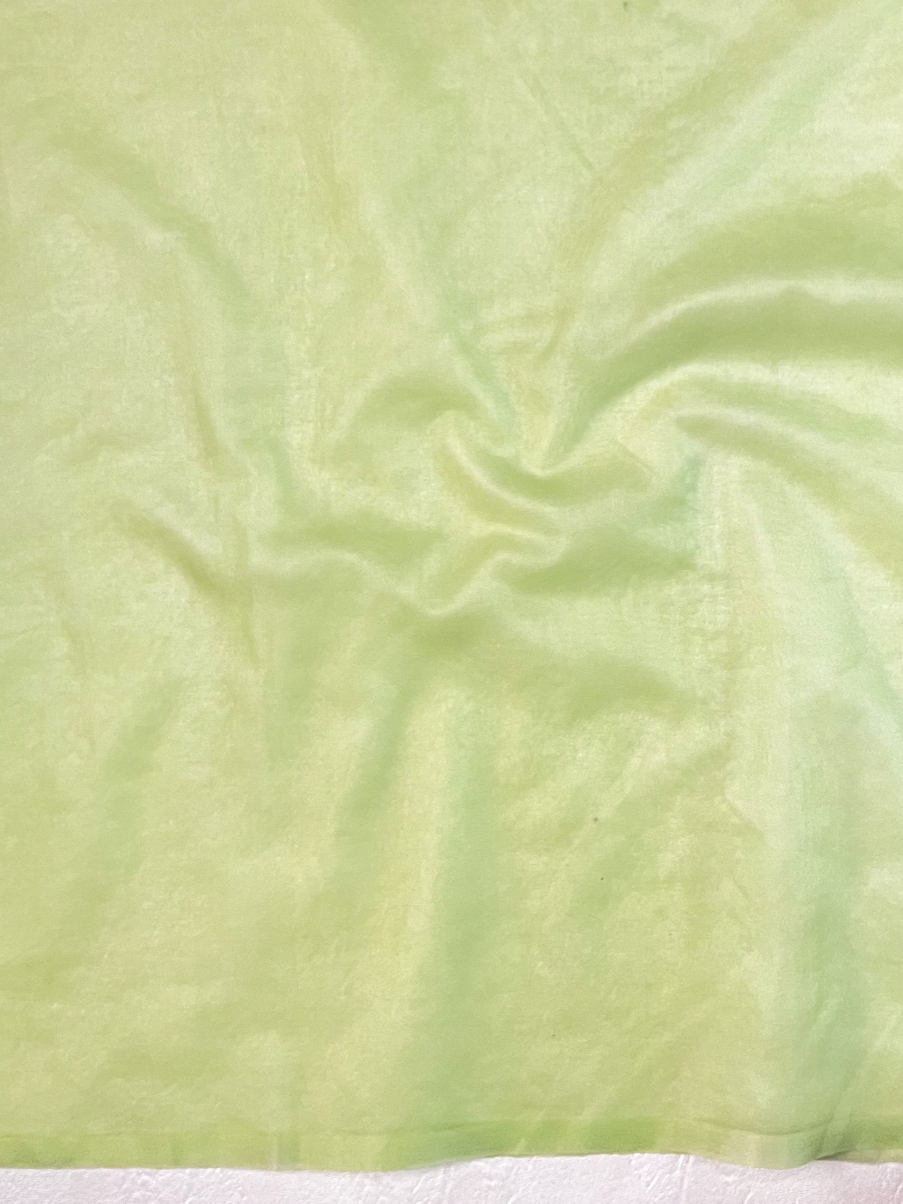 Banarasee Embroidered Chanderi Salwar Kameez With Organza Dupatta Set-Yellow