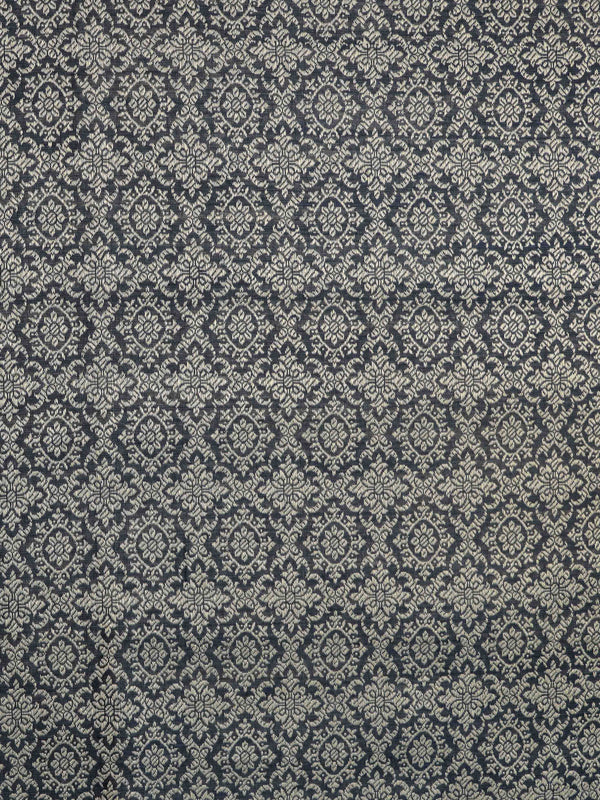 Banarasee Brocade Salwar Kameez Fabric With Contrast Dupatta Set-Light Blue & Brown