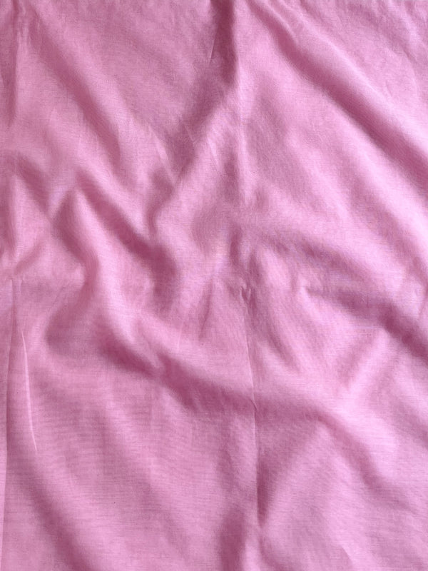 Banarasee Tissue Silk Salwar Kameez Fabric With Dupatta-Pink