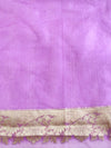 Banarasee Organza Saree With Sona Rupa Zari Buta Design Saree-Lavender