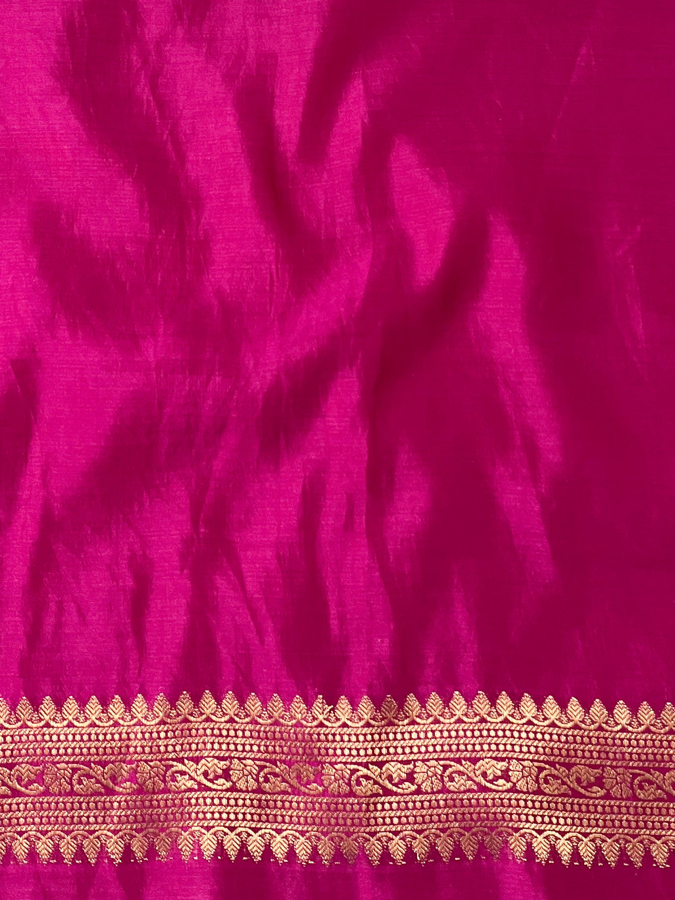 Banarasee Handloom Pure Chiniya Silk Saree With Zari Work-Pink