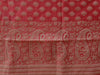 Banarasi Cotton Silk Paisley Pallu Dupatta-Peach