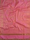 Banarasee Art Silk Jaal Design Dupatta-Pink