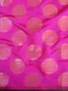 Banarasee Organza Mix Saree With Buta Design & Meena Border-Green