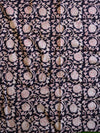 Handloom Mul Cotton Handblock Printed Suit Set-Beige