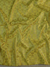 Banarasee Soft Cotton Ghichha Work Salwar Kameez Fabric & Dupatta-Yellow & Red