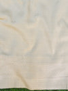 Banarasee Handwoven Salwar Kameez Cotton Silk Resham & Zari Jaal Woven Fabric-Beige