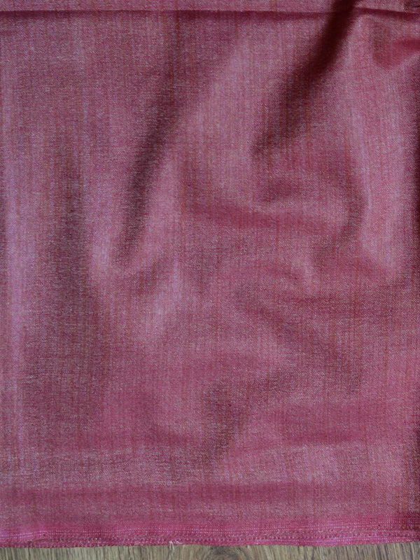 Handloom Embroidered Khadi Cotton Salwar Kameez Dupatta Set-Pink