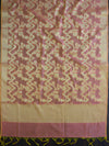 Banarasee Chanderi Cotton Buta Design Salwar Kameez Fabric & Dupatta-Peach
