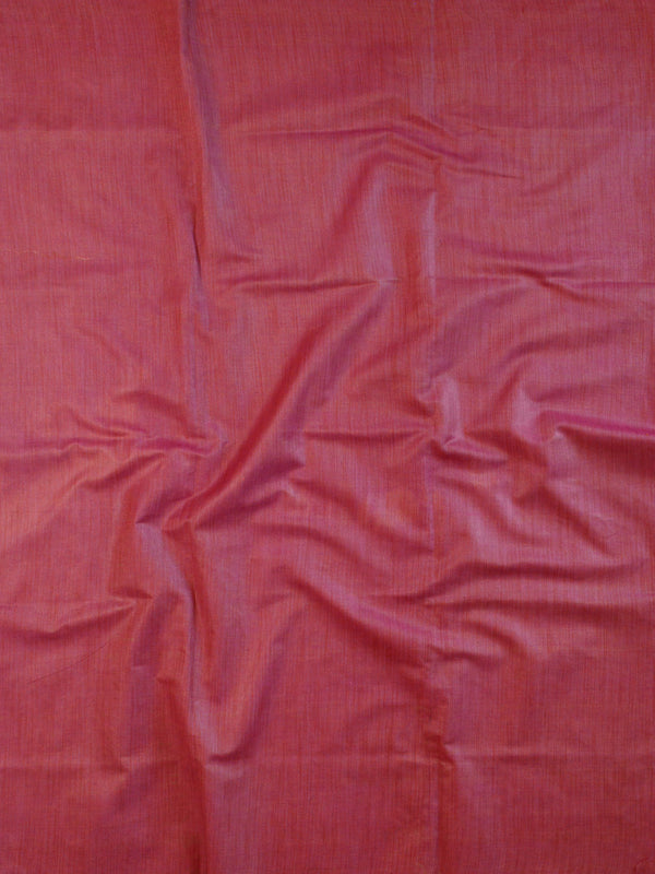 Handloom Khadi Cotton Salwar Kameez Dupatta Set-Pink & Brown