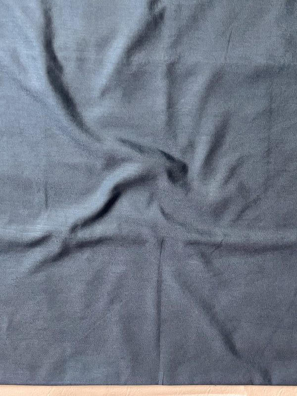 Banarasee Semi-Silk Silver Zari Work Salwar Kameez Fabric With Dupatta Set-Slate Blue