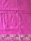 Banarasee Cotton Silk Saree Zari Buta Design & Contrast Border-Black