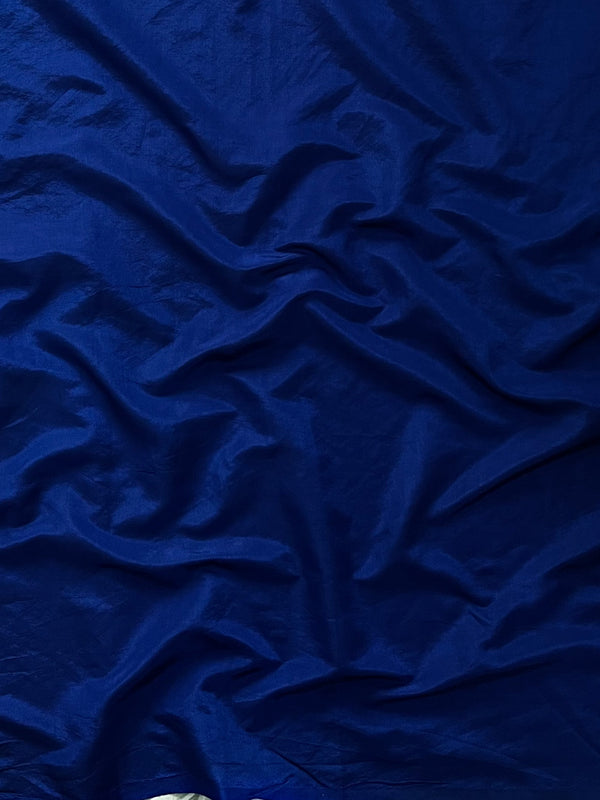 Banarasee Handwoven Tissue Saree Zari Buti With Lace-Blue
