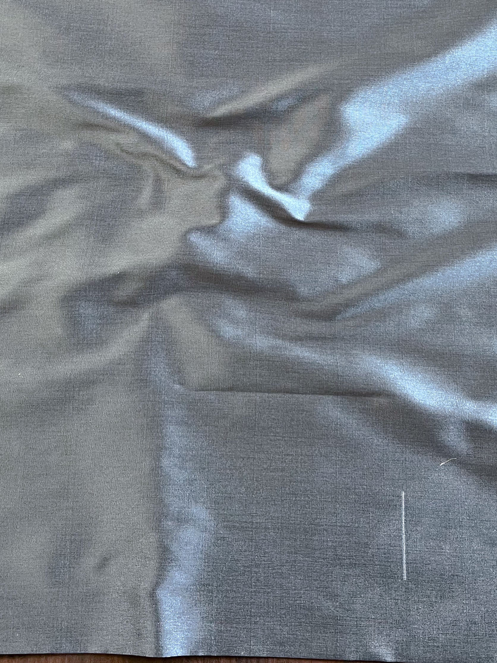 Banarasee Semi-Silk Salwar Kameez Fabric With Dupatta Set-Grey