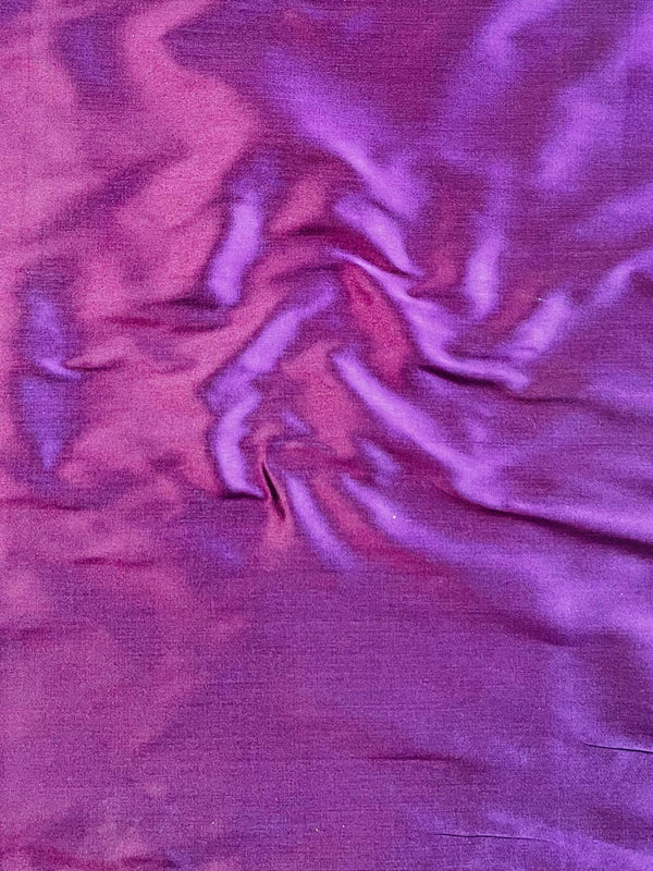 Banarasee Semi-Silk Salwar Kameez Fabric With Dupatta Set-Violet