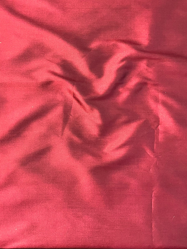 Banarasee Cotton Silk Stripe Pattern Salwar Kameez Fabric With Dupatta Set-Maroon