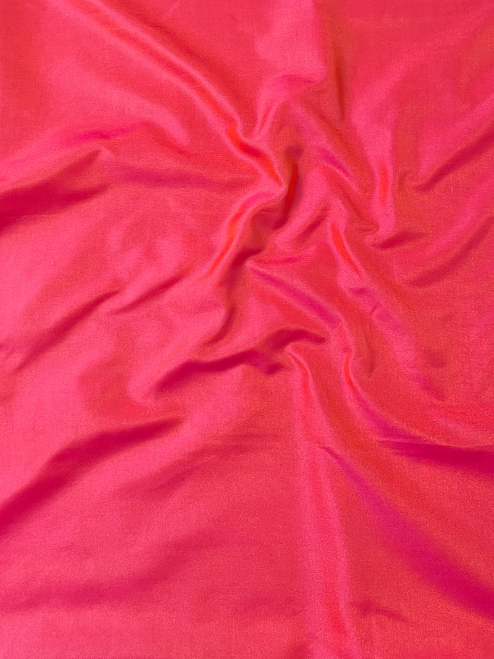 Banarasee Zari Work Semi Katan Salwar Kameez Fabric With Dupatta-Pink