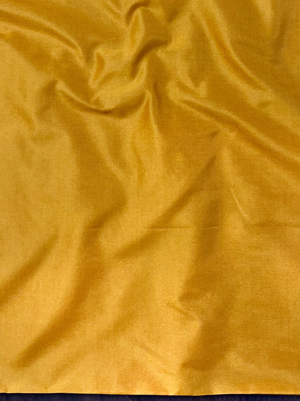 Banarasee Semi-Silk Zari Design Salwar Kameez Fabric With Dupatta Set-Yellow