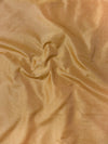Banarasee Cotton Silk Zari Work Salwar Kameez Fabric With Dupatta-Light Brown