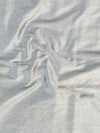 Banarasee Semi-Silk Salwar Kameez Fabric With Contrast Dupatta Set-Grey & Black