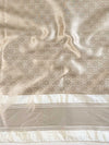 Banarasee Handwoven Semi Silk Saree With Zari Buti Design-Light Yellow