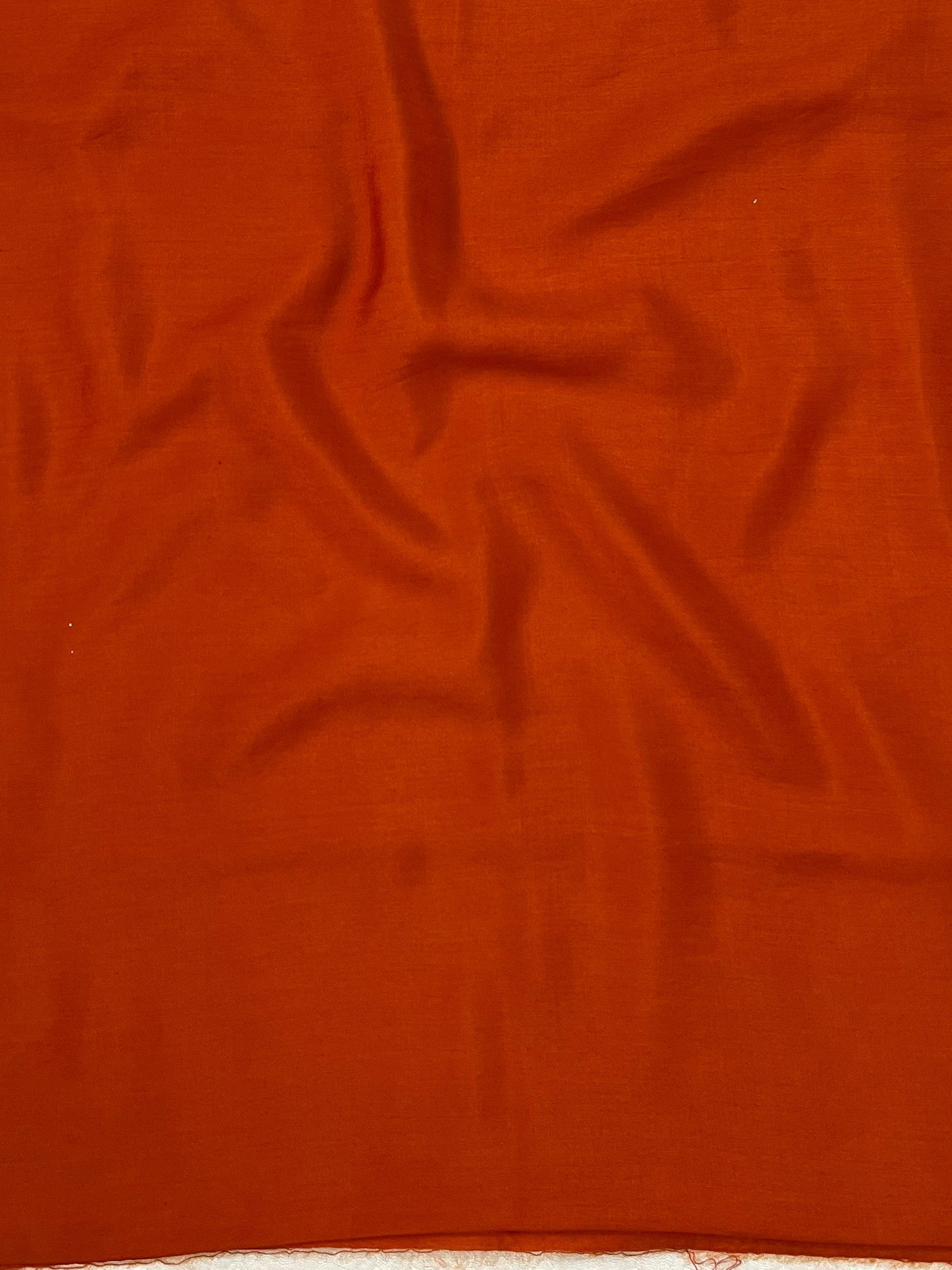 Banarasee Cotton Silk Salwar Kameez Fabric With Dupatta Set & Resham Work-Orange