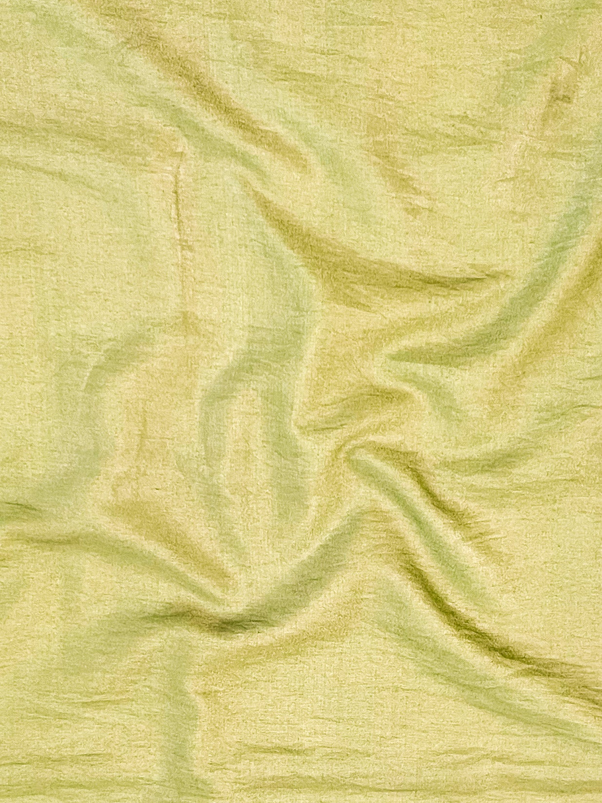 Banarasee Tissue Hand-Painted Salwar Kameez Fabric With Dupatta Set-Yellow