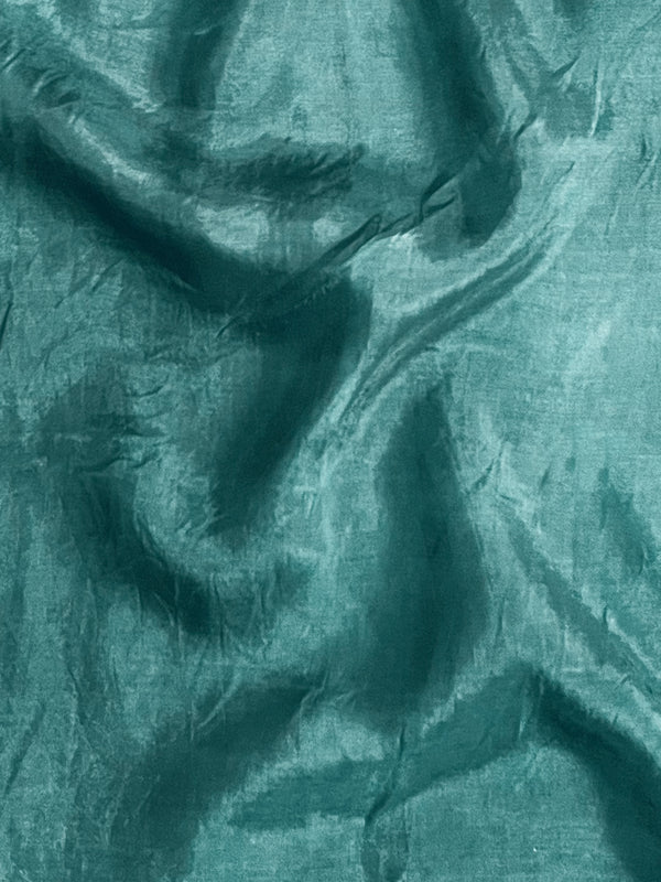 Banarasee Semi Silk Saree With Leheriya Design & Zari Border-Pastel Green
