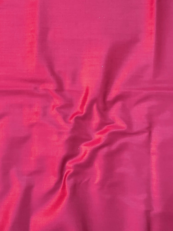 Banarasee Cotton Silk Zari Woven Salwar Kameez Dupatta Set-Fuscia Pink
