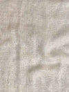 Banarasee Pure Linen Shine Saree-Cream & White