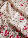 Banarasee Handloom Pure Tussar Silk Saree With Resham Embroidery-Cream