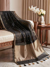 Banarasee Pure Organza Silk Saree With Zari Buti Design-Black