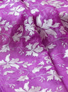 Banarasee Pure Organza Silk Saree With Resham & Zari Embroidery-Light Purple