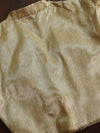 Banarasee Tissue Silk Fabric Blouse-Gold