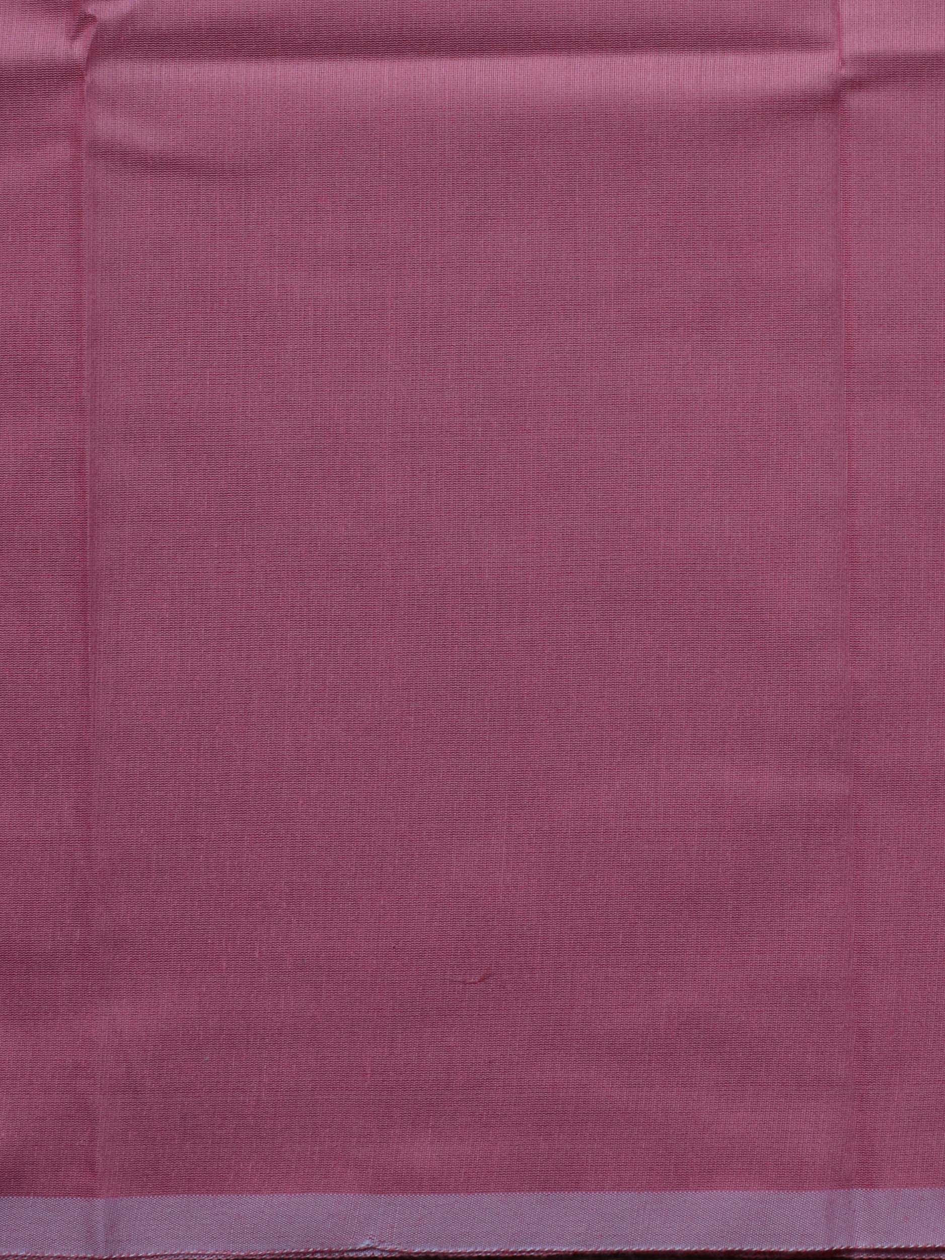 Banarasee Cotton Silk Resham Work Salwar Kameez Fabric With Dupatta Set-Magenta