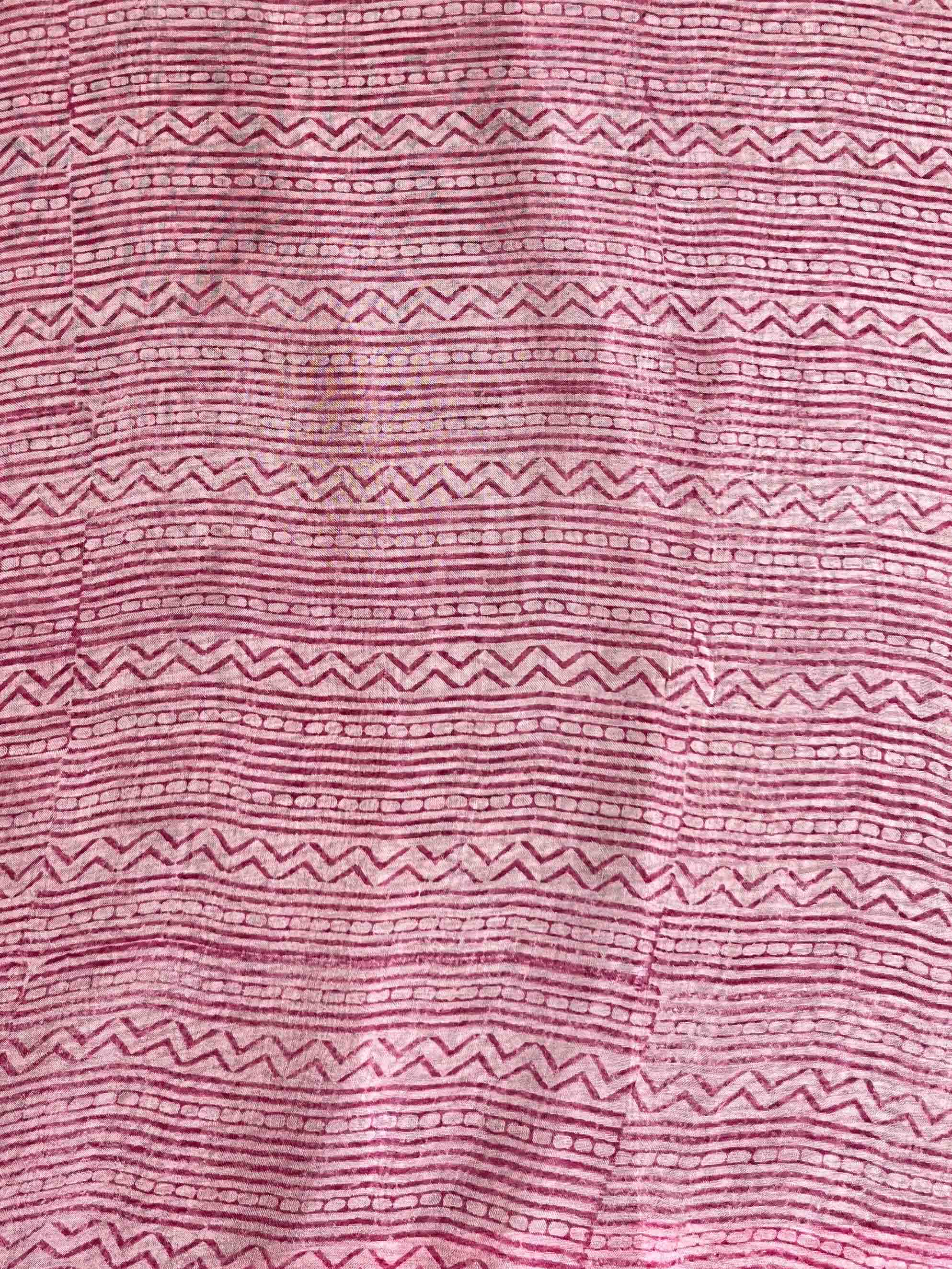 Banarasee Pure Georgette Saree With Embroidery Work-Pink