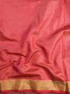 Banarasee Linen By Tissue Metallic Shine Saree With Mirror Work-Purple & Pink
