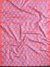 Handloom Block Printed Cotton Silk Salwar Kameez Dupatta Set-Pink