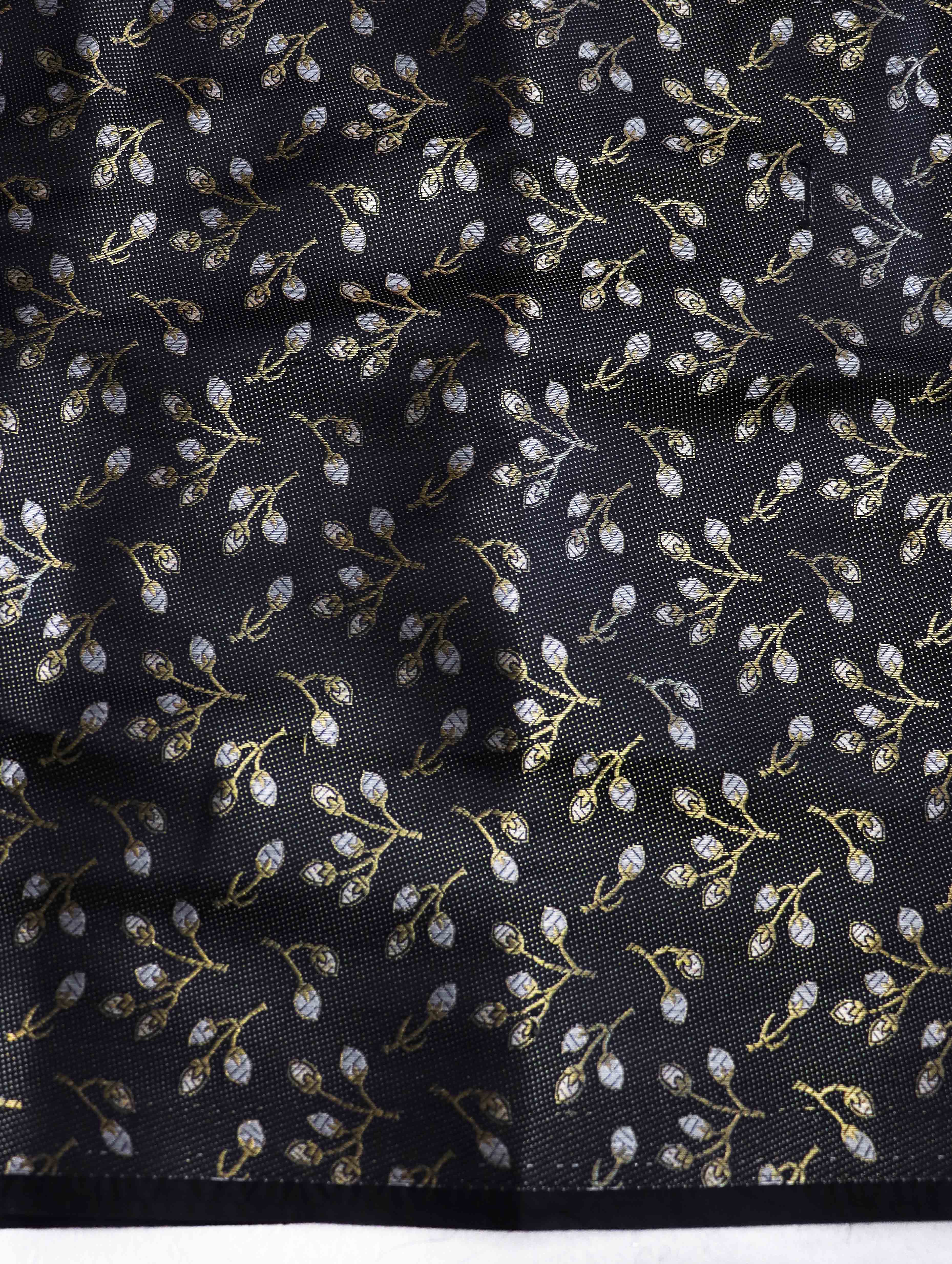 Banarasee Handloom Chanderi Cotton Saree With Buta Besign & Lace-Peachy Pink