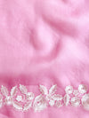 Banarasee Pure Organza Silk Saree With Floral Resham Embroidery-Lavender