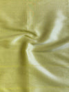 Banarasee Cotton Silk Floral Silver Zari Work Saree-Yellow