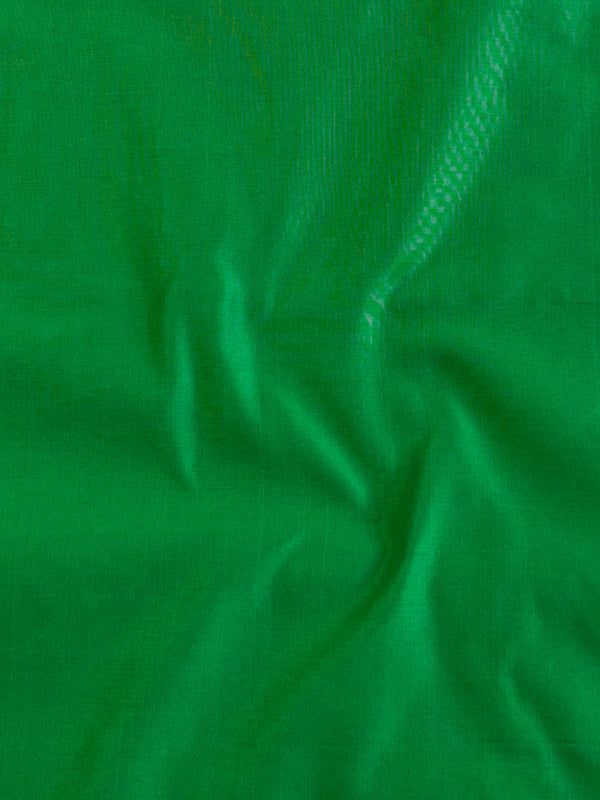 Banarasee Handloom Pure Chiffon Silk Kameez Fabric With Dupatta-Green