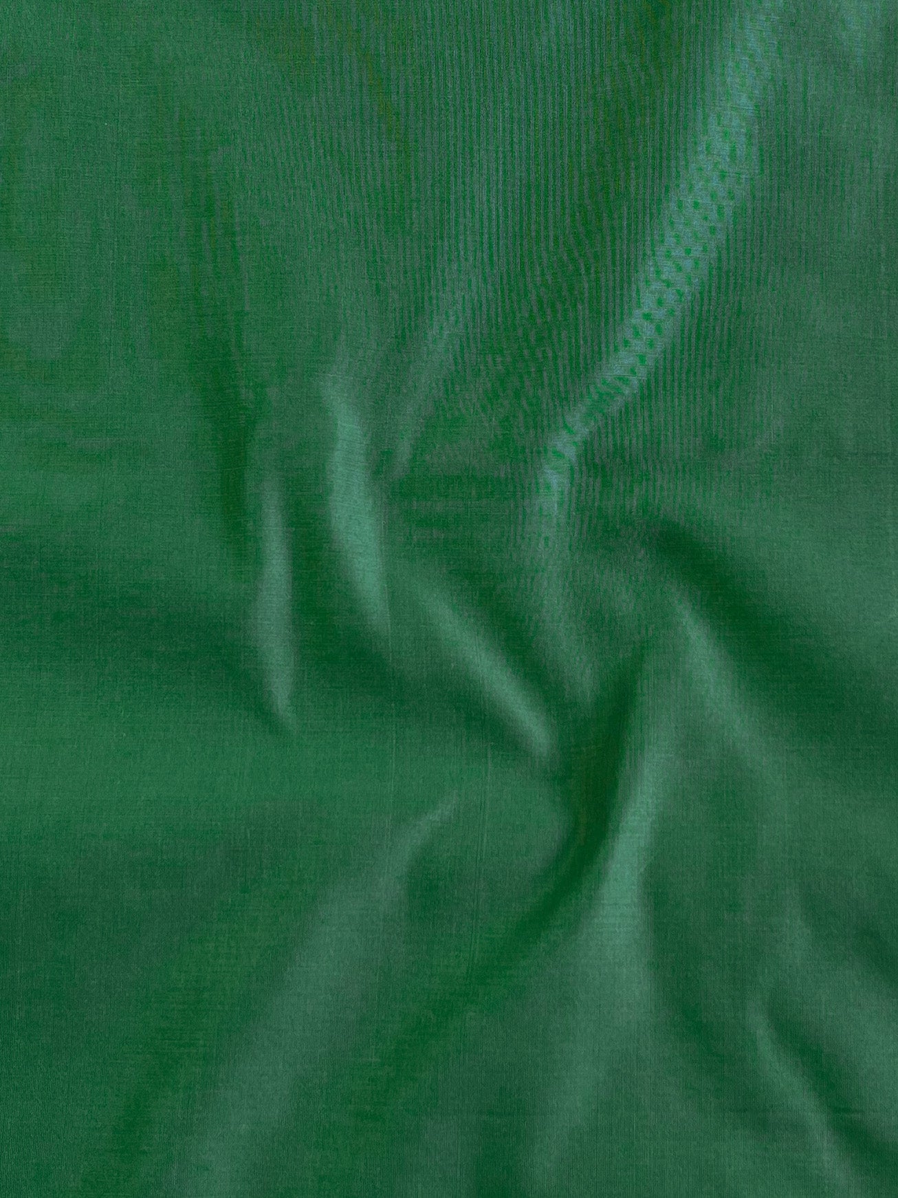 Banarasee Chanderi Silk Zari Buti Salwar Kameez With Patola Dupatta-Green