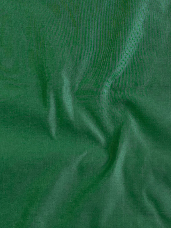 Banarasee Chanderi Silk Zari Buti Salwar Kameez With Patola Dupatta-Green