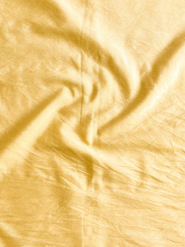 Banarasee Salwar Kameez Semi Katan Silk Fabric With Zari Work-Yellow