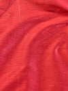Banarasee Handloom Pure Chiffon Silk Kameez Fabric With Dupatta-Red