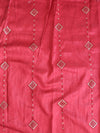 Banarasee Chiffon Bandhani Print Saree With Hand Work-Maroon